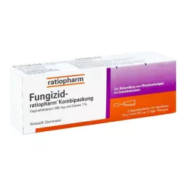 FUNGIZID-ratiopharm 3 vag. tablete + 20g krema, 1 pakiranje