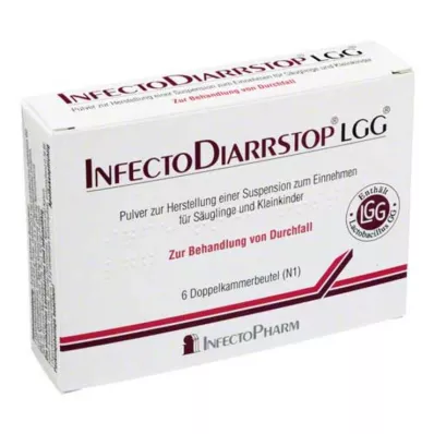 INFECTODIARRSTOP LGG Prašek za pripravo suspenzije za peroralno uporabo, 6 kosov