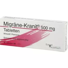 MIGRÄNE KRANIT 500 mg tablete, 20 kosov