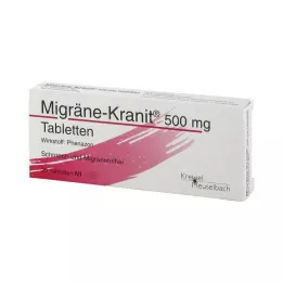 MIGRÄNE KRANIT 500 mg tablete, 20 kosov