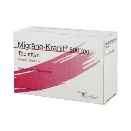 MIGRÄNE KRANIT 500 mg tablete, 100 kosov
