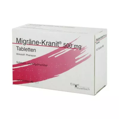 Migrena Kranit 500 mg tablete, 100 kom Migrena Kranit 500 mg tablete, 100 kom
