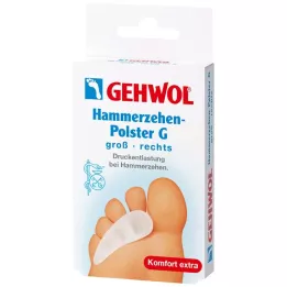 GEHWOL Podloga za prste G desno, iz polimernega gela, 1 kos
