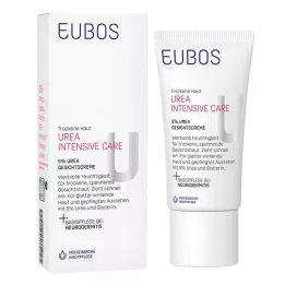 EUBOS TROCKENE Skin Urea 5% krema za obraz, 50 ml