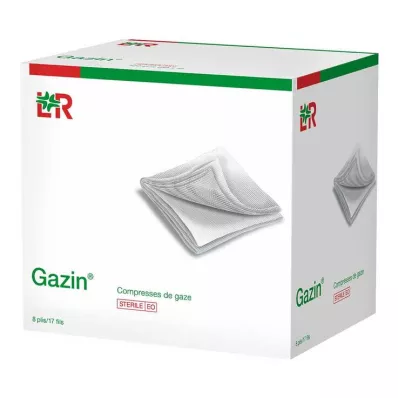 GAZIN Gaza 10x10 cm, sterilna, 8-kratna, 25X2 kosov