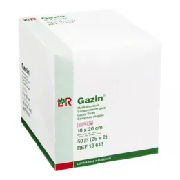 GAZIN Gaza 10x20 cm, sterilna, 8-kratna, 25X2 kosov