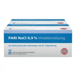 PARI Ampule za inhalacijsko raztopino NaCl, 120X2,5 ml