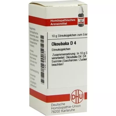 OKOUBAKA D 4 globule, 10 g