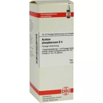 ACIDUM PHOSPHORICUM Raztopina D 4, 50 ml