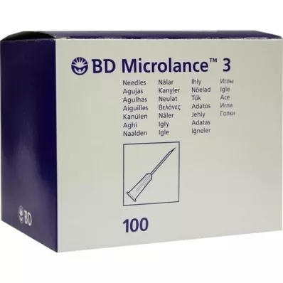 BD MICROLANCE Kanile 24 G 1 0,55x25 mm, 100 kosov