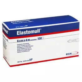 ELASTOMULL Elastični trak za fiksiranje 6 cmx4 m 45251, 100 kosov