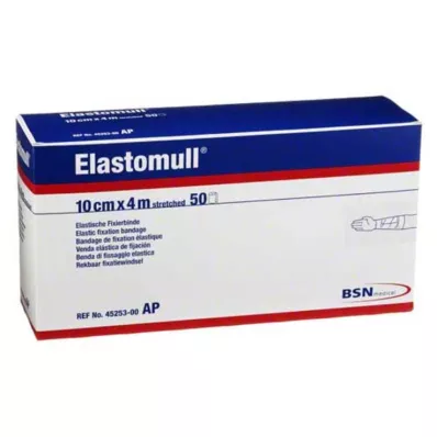 ELASTOMULL Elastični trak za fiksiranje 10 cmx4 m 45253, 50 kosov ELASTOMULL Elastični trak za fiksiranje 10 cmx4 m 45253, 50 kosov