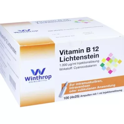 VITAMIN B12 1.000 μg Ampule Lichtenstein, 100X1 ml