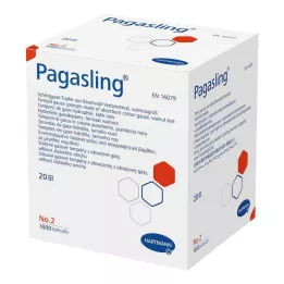PAGASLING Tamponi iz gaze, nesterilni, velikost 2, oreh, 1000 kosov