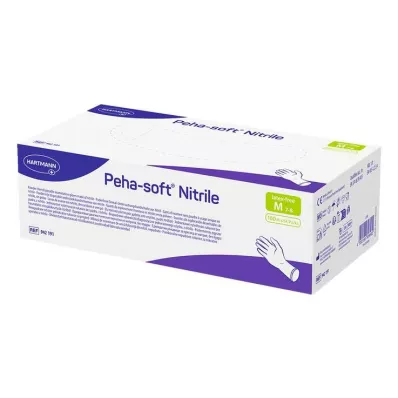 PEHA-SOFT nitrilne rokavice brez prahu M, 100 kosov PEHA-SOFT nitrilne rokavice brez prahu M, 100 kosov