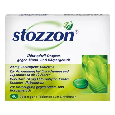 Stozzon klorofil obložene tablete, 40 kom
