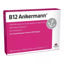 B12 ANKERMANN obložene tablete, 50 kosov
