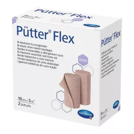 PÜTTER Bandaža Flex Duo 10 cmx5 m, 2 kosa