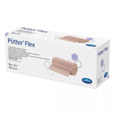 PÜTTER Fleksibilni povoj 8 cmx5 m, 10 kosov