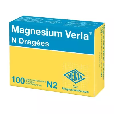 MAGNESIUM VERLA N Obložene tablete, 100 kosov