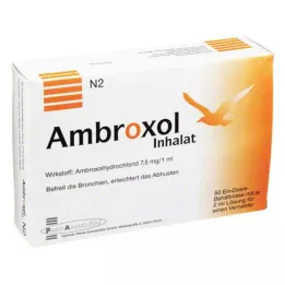 AMBROXOL Inhalacijska raztopina za razpršilnik, 50X2 ml