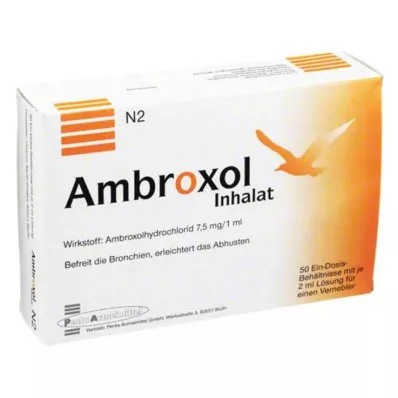 AMBROXOL Inhalacijska raztopina za razpršilnik, 50X2 ml