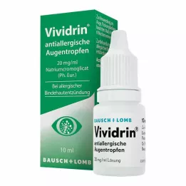 VIVIDRIN antialergijske kapljice za oči, 10 ml