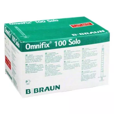 OMNIFIX Insulinspr.1 ml f.U100, 100 kosov
