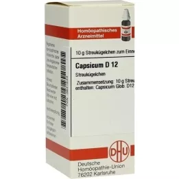 CAPSICUM D 12 kroglic, 10 g