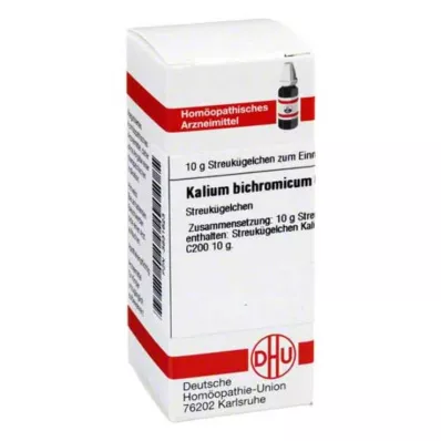 DHU Kalium bichromicum C 200 globul, 10 g