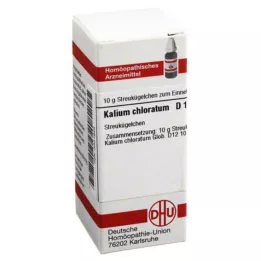 KALIUM CHLORATUM D 12 kroglic, 10 g