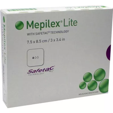 MEPILEX Obloga iz pene Lite 7,5x8,5 cm, sterilna, 5 kosov