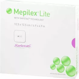 MEPILEX Penasta obloga Lite 12,5x12,5 cm, sterilna, 5 kosov