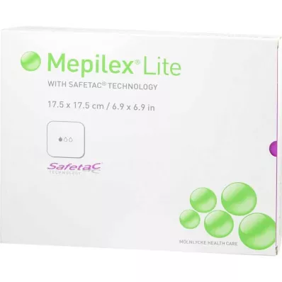 Penasta obloga Mepilex Lite 17,5x17,5cm sterilna, 5 kos