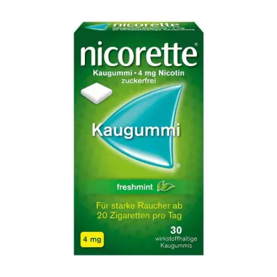 nicorette® žvečilni gumi freshmint, 4 mg nikotina, 30 kos nicorette® žvečilni gumi freshmint, 4 mg nikotina, 30 kos
