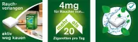Instructions for use for nicorette® žvečilni gumi freshmint, 4 mg nikotina, 30 kos - 2
