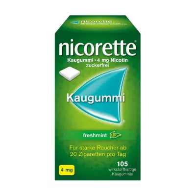 nicorette® žvečilni gumi freshmint, 4 mg nikotina, 105 kosov nicorette® žvečilni gumi freshmint, 4 mg nikotina, 105 kosov