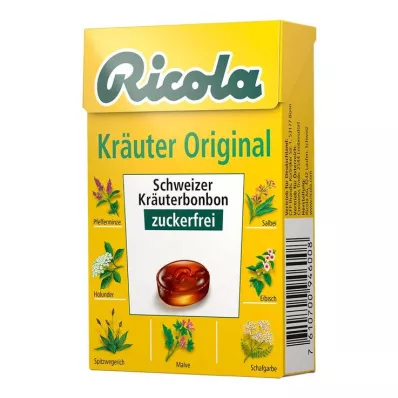 RICOLA o.Z.Box zeliščni bonboni, 50 g