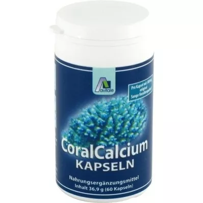 CORAL CALCIUM Kapsule 500 mg, 60 kosov