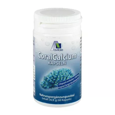 CORAL CALCIUM Kapsule 500 mg, 60 kosov CORAL CALCIUM Kapsule 500 mg, 60 kosov