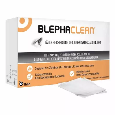 BLEPHACLEAN Sterilni kompresi, 20 kosov BLEPHACLEAN Sterilni kompresi, 20 kosov
