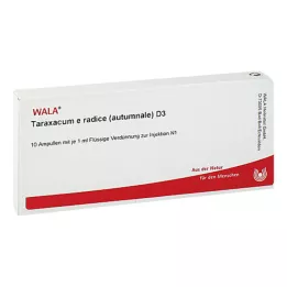 TARAXACUM E Rad.autumnale D 3 ampule, 10X1 ml