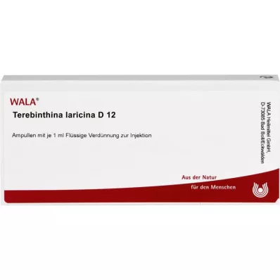 TEREBINTHINA LARICINA D 12 ampul, 10X1 ml