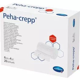 PEHA CREPP Fiksacijski povoj 6 cmx4 m, 1 kos