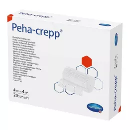 PEHA CREPP Fiksacijski povoj 4 cmx4 m, 20 kosov