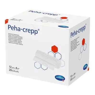 Peha Crepp fiksirni povoj 12 cm x 4 m, 20 kos Peha Crepp fiksirni povoj 12 cm x 4 m, 20 kos