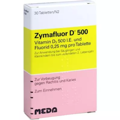 ZYMAFLUOR D 500 tablet, 30 kapsul
