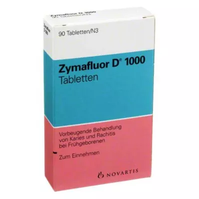 ZYMAFLUOR D 1.000 tablet, 90 kapsul