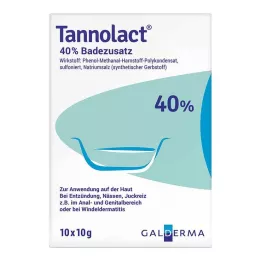 TANNOLACT Dodatek za kopel, 10X10 g