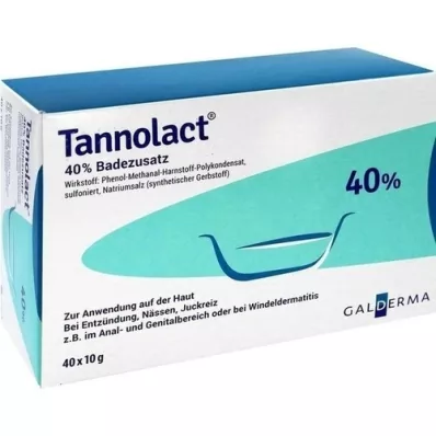 TANNOLACT Dodatek za kopel, 40X10 g